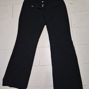 Fashion Bug Classic Black Wide-Leg Pants